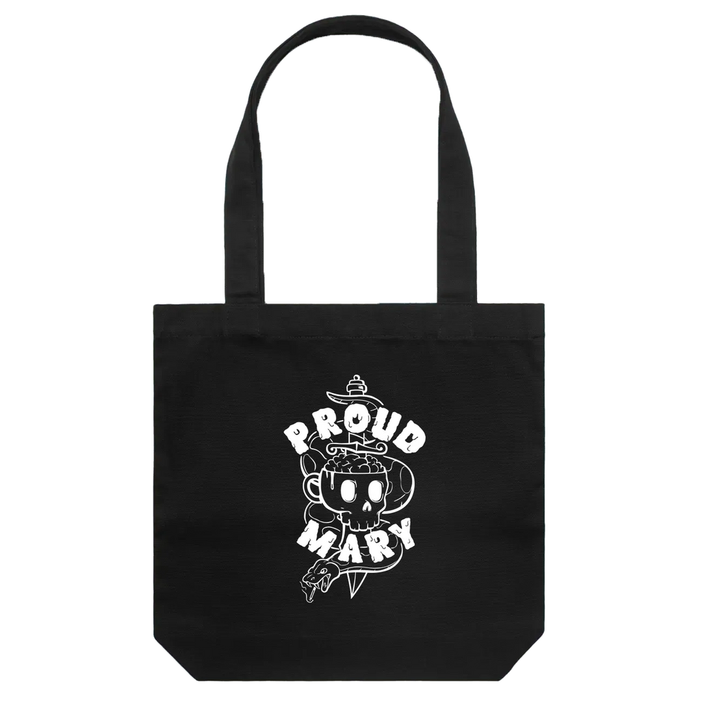 Black front flat lay