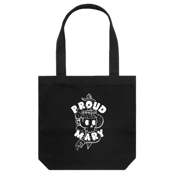 Black front flat lay