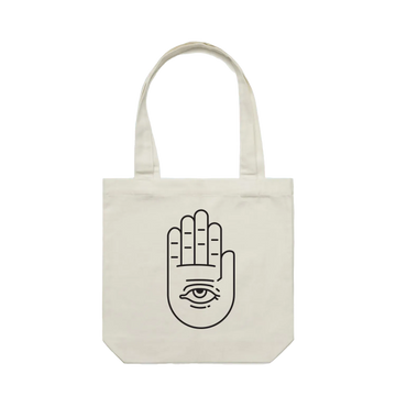 Cream front flat lay