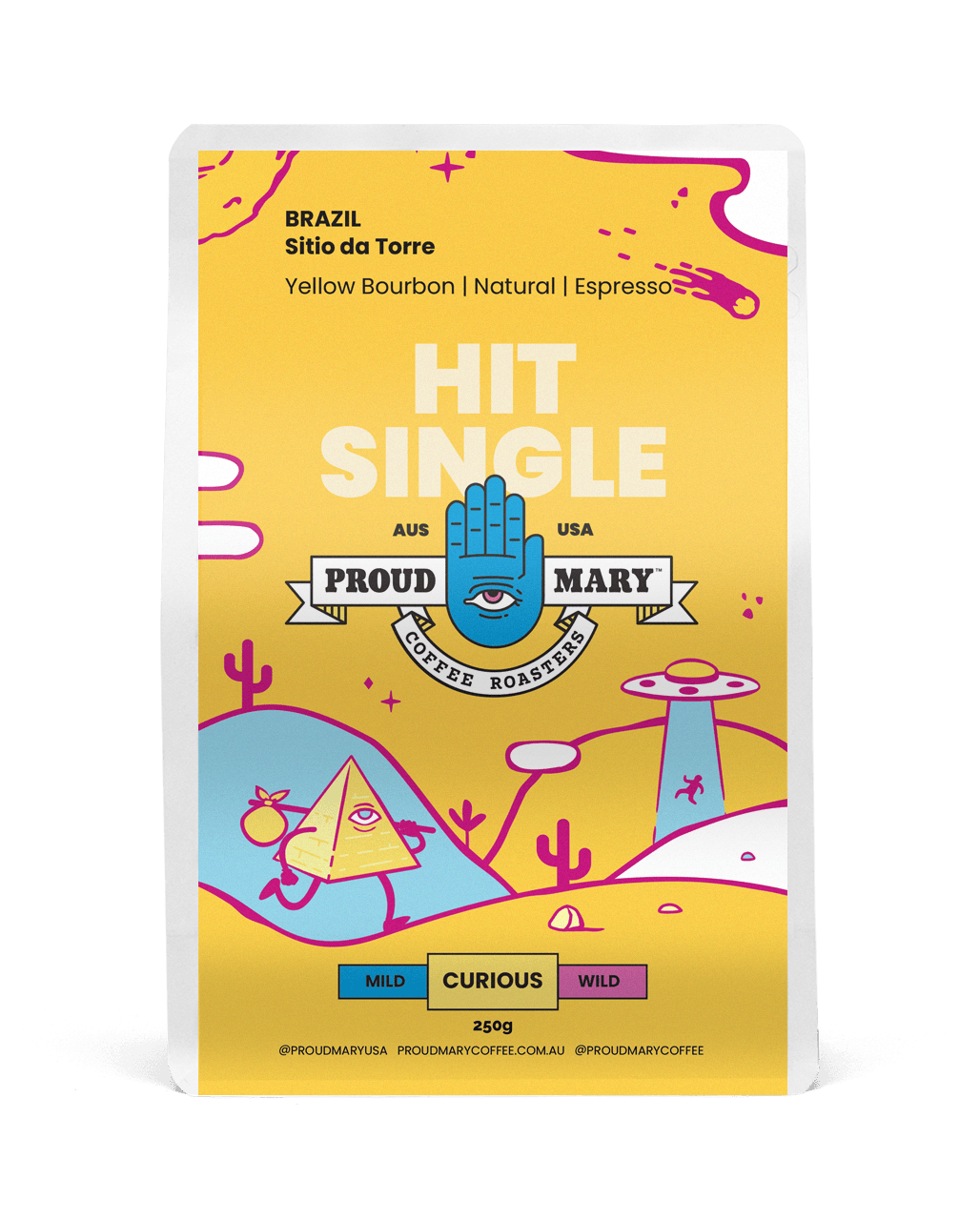 Photo of Brazil Sitio Da Torre Yellow Bourbon Natural Espresso 250G 1