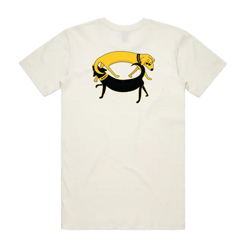 Natural front flat lay