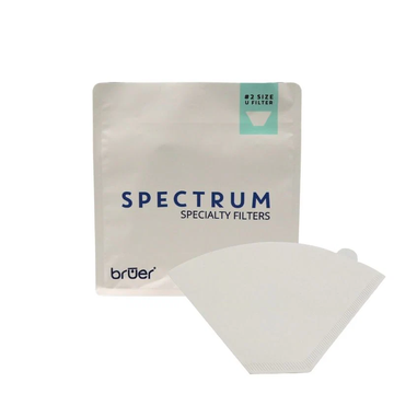 Bruer Spectrum U Shape Paper Filter #2 100pk