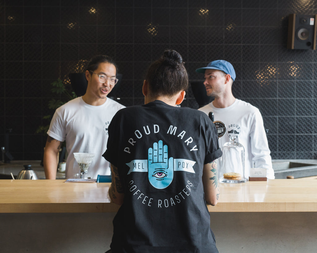 PMC Hand T-Shirt - Proud Mary Coffee Melbourne