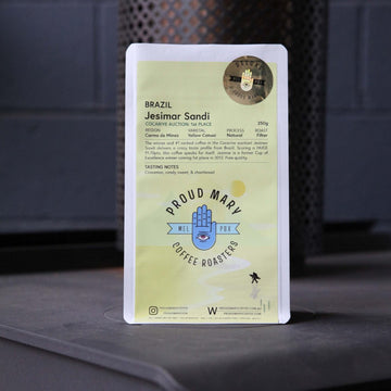 Brazil | Jesimar Sandi - #1 Cocarive Auction | Yellow Catuai | Natural | Filter | 250g - Proud Mary Coffee Melbourne