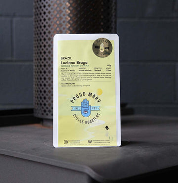 Brazil | Luciano Braga - #2 Cocarive Auction | Yellow Bourbon | Natural | Filter | 250g - Proud Mary Coffee Melbourne