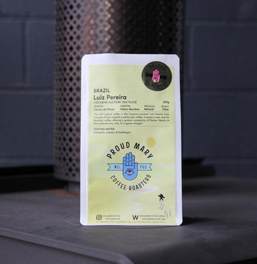 Brazil | Luiz Periera - #10 Cocarive Auction | Yellow Bourbon | Natural | Filter | 250g - Proud Mary Coffee Melbourne