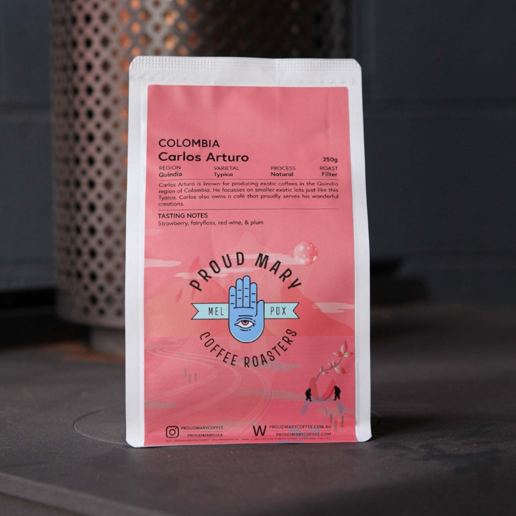 Colombia | Carlos Arturo | Typica | Natural | Filter | 250g - Proud Mary Coffee Melbourne