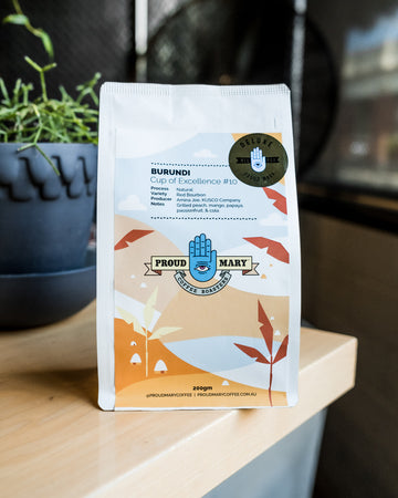 Burundi | Nkuba COE #10  | Red Bourbon | Natural | Filter | 200g - Proud Mary Coffee Melbourne