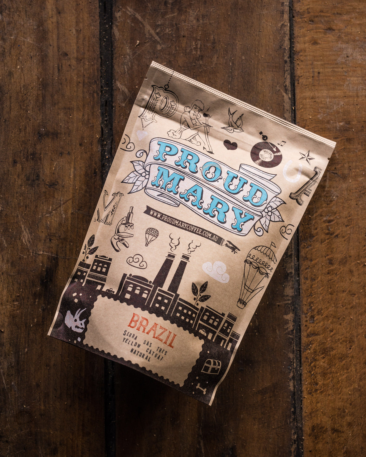 Photo of Brazil Serra Das Tres Barras Yellow Catuai Natural Espresso 250G