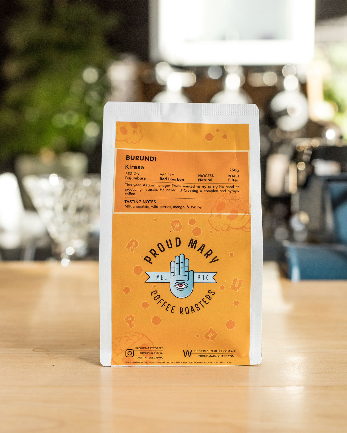 Photo of Burundi Kirasa Red Bourbon Natural Filter 250G