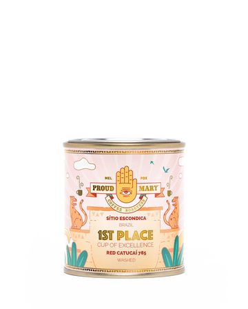 Brazil | Sítio Escondica COE#1B | Red Catucaí | Washed | Filter | 100g